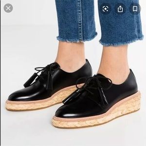 Loeffler Randall platform oxford